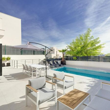 Villa Blanka, Amazing Villa With Hot Tube & Heated Pool In Polop, Alicante Bagian luar foto